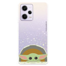 Funda para Xiaomi Redmi Note 12 Pro 5G Oficial de Star Wars Baby Yoda Sonrisas - The Mandalorian