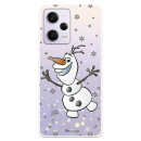 Funda para Xiaomi Redmi Note 12 Pro 5G Oficial de Disney Olaf Transparente - Frozen