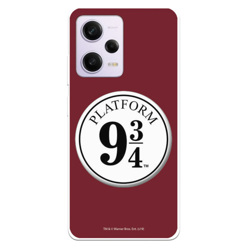 Funda para Xiaomi Redmi Note 12 Pro 5G Oficial de Harry Potter Anden 9 3/4 - Harry Potter