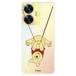 Funda para Realme C55 Oficial de Disney Winnie  Columpio - Winnie The Pooh