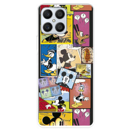 Funda para Honor X6 Oficial de Disney Mickey Comic - Clásicos Disney