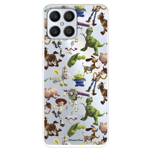 Funda para Honor X6 Oficial de Disney Muñecos Toy Story Siluetas - Toy Story