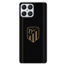 Funda para Honor X6 del Atlético de Madrid Escudo Dorado Fondo Negro  - Licencia Oficial Atlético de Madrid