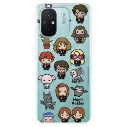 Funda para Xiaomi Redmi 12C Oficial de Harry Potter Personajes Iconos - Harry Potter