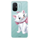 Funda para Xiaomi Redmi 12C Oficial de Disney Marie Silueta - Los Aristogatos