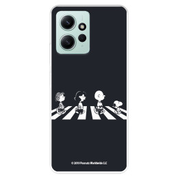 Funda para Xiaomi Redmi Note 12 4G Oficial de Peanuts Personajes Beatles - Snoopy