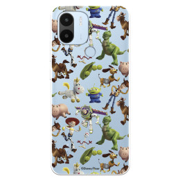 Funda para Xiaomi Redmi A2 Oficial de Disney Muñecos Toy Story Siluetas - Toy Story