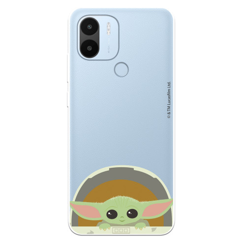 Funda para Xiaomi Redmi A2 Oficial de Star Wars Baby Yoda Sonrisas - The Mandalorian