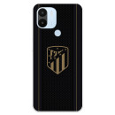 Funda para Xiaomi Redmi A2 del Atlético de Madrid Escudo Dorado Fondo Negro  - Licencia Oficial Atlético de Madrid