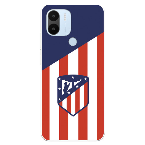 Funda para Xiaomi Redmi A2 del Atlético de Madrid Escudo Fondo Atletico  - Licencia Oficial Atlético de Madrid