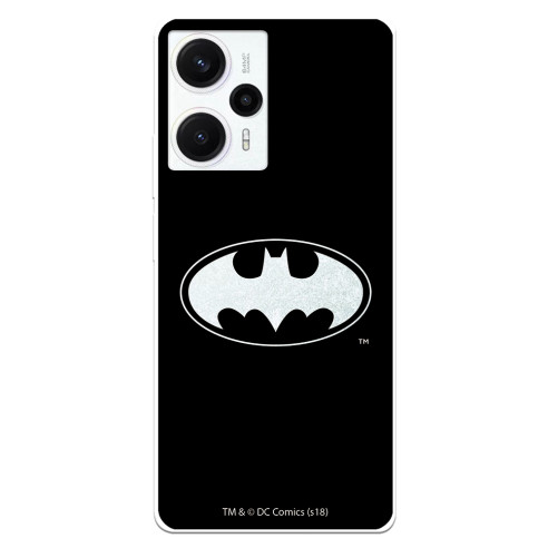 Funda para Poco F5 5G Oficial de DC Comics Batman Logo Transparente - DC Comics