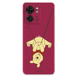 Funda para Motorola Edge 40 Oficial de Disney Winnie  Columpio - Winnie The Pooh