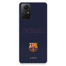 Funda para Xiaomi Redmi Note 12S del FC Barcelona Barsa Fondo Azul  - Licencia Oficial FC Barcelona