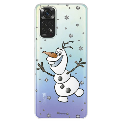 Funda para Xiaomi Redmi Note 12 Pro Oficial de Disney Olaf Transparente - Frozen