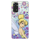 Funda para Xiaomi Redmi Note 12 Pro Oficial de Disney Campanilla Flores - Peter Pan