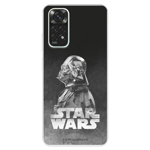 Funda para Xiaomi Redmi Note 12 Pro Oficial de Star Wars Darth Vader Fondo negro - Star Wars