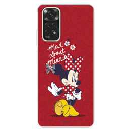 Funda para Xiaomi Redmi Note 12 Pro Oficial de Disney Minnie Mad About - Clásicos Disney