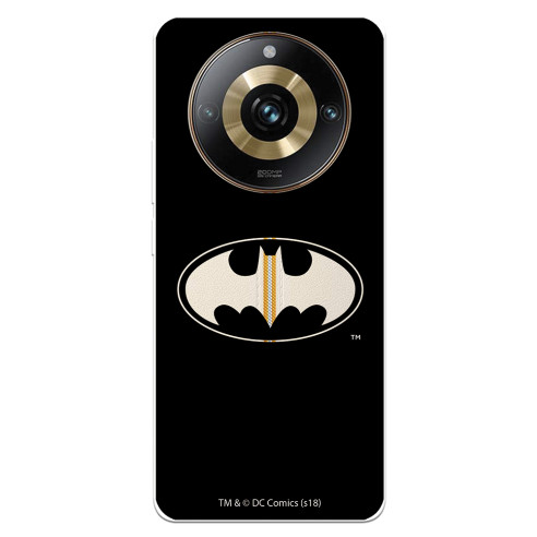 Funda para Realme 11 Pro Plus Oficial de DC Comics Batman Logo Transparente - DC Comics