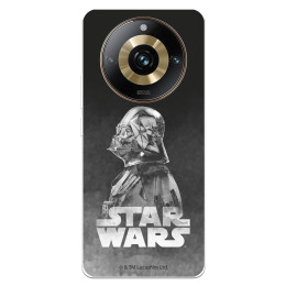 Funda para Realme 11 Pro Plus Oficial de Star Wars Darth Vader Fondo negro - Star Wars