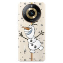 Funda para Realme 11 Pro Plus Oficial de Disney Olaf Transparente - Frozen