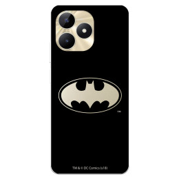 Funda para Realme C53 Oficial de DC Comics Batman Logo Transparente - DC Comics