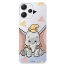 Funda para Xiaomi Redmi 12 Oficial de Disney Dumbo Silueta Transparente - Dumbo