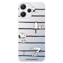 Funda para Xiaomi Redmi 12 Oficial de Peanuts Snoopy rayas - Snoopy