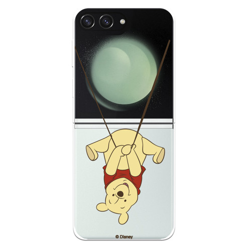 Funda para Samsung Galaxy Z Flip 5 Oficial de Disney Winnie  Columpio - Winnie The Pooh