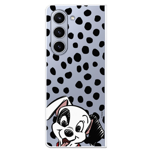 Funda para Samsung Galaxy Z Fold 5 Oficial de Disney Cachorro Manchas - 101 Dálmatas