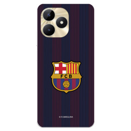 Funda para Realme C53 del FC Barcelona Rayas Blaugrana  - Licencia Oficial FC Barcelona