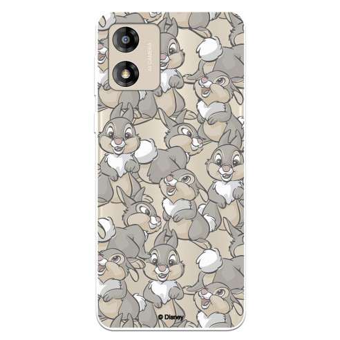 Funda para Motorola Moto E13 Oficial de Disney Tambor Patrones - Bambi