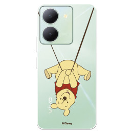 Funda para Vivo Y36 Oficial de Disney Winnie  Columpio - Winnie The Pooh