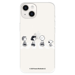 Funda para iPhone 15 Oficial de Peanuts Personajes Peatones - Snoopy