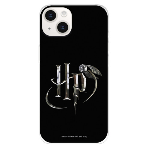 Funda para iPhone 15 Oficial de Harry Potter HP Iniciales - Harry Potter