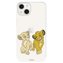 Funda para iPhone 15 Oficial de Disney Simba y Nala Mirada Complice - El Rey León