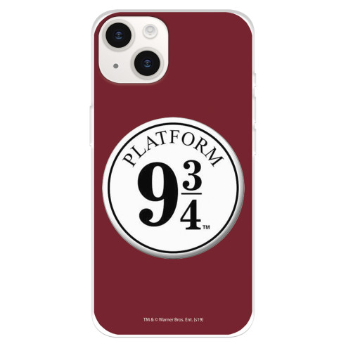 Funda para iPhone 15 Plus Oficial de Harry Potter Anden 9 3/4 - Harry Potter