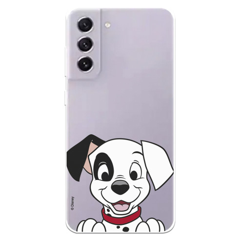 Funda para Samsung Galaxy S23 FE Oficial de Disney Cachorro Sonrisa - 101 Dálmatas