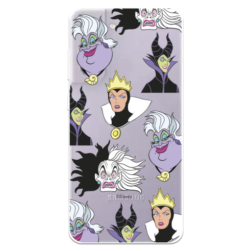 Funda para Samsung Galaxy S23 FE Oficial de Disney Villanas Patrón - Villanas Disney