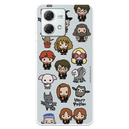 Funda para Motorola Moto G84 5G Oficial de Harry Potter Personajes Iconos - Harry Potter