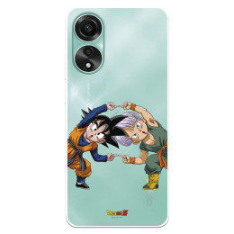 Funda para Oppo A78 4G Oficial de Dragon Ball Goten y Trunks Fusión - Dragon Ball