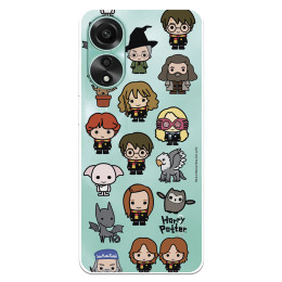 Funda para Oppo A78 4G Oficial de Harry Potter Personajes Iconos - Harry Potter