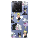 Funda para Xiaomi 13T Oficial de Disney Villanas Patrón - Villanas Disney