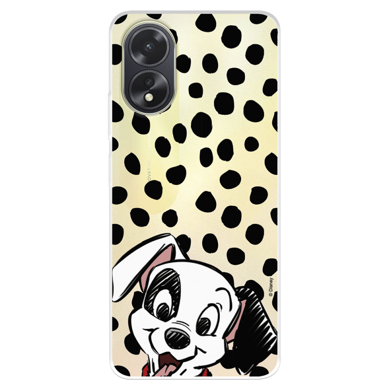 Funda para Oppo A38 Oficial de Disney Cachorro Manchas - 101 Dálmatas