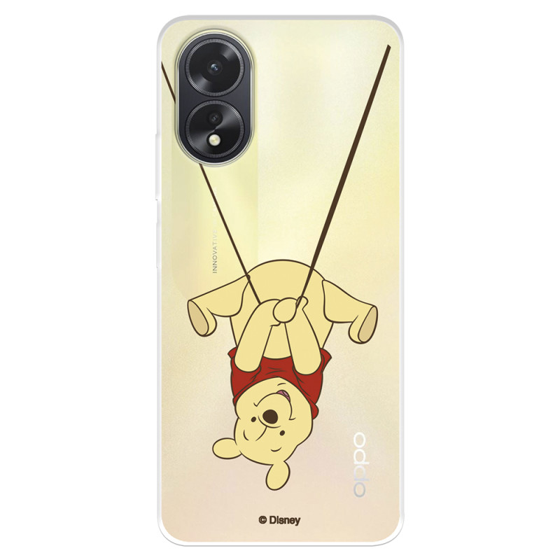 Funda para Oppo A38 Oficial de Disney Winnie  Columpio - Winnie The Pooh