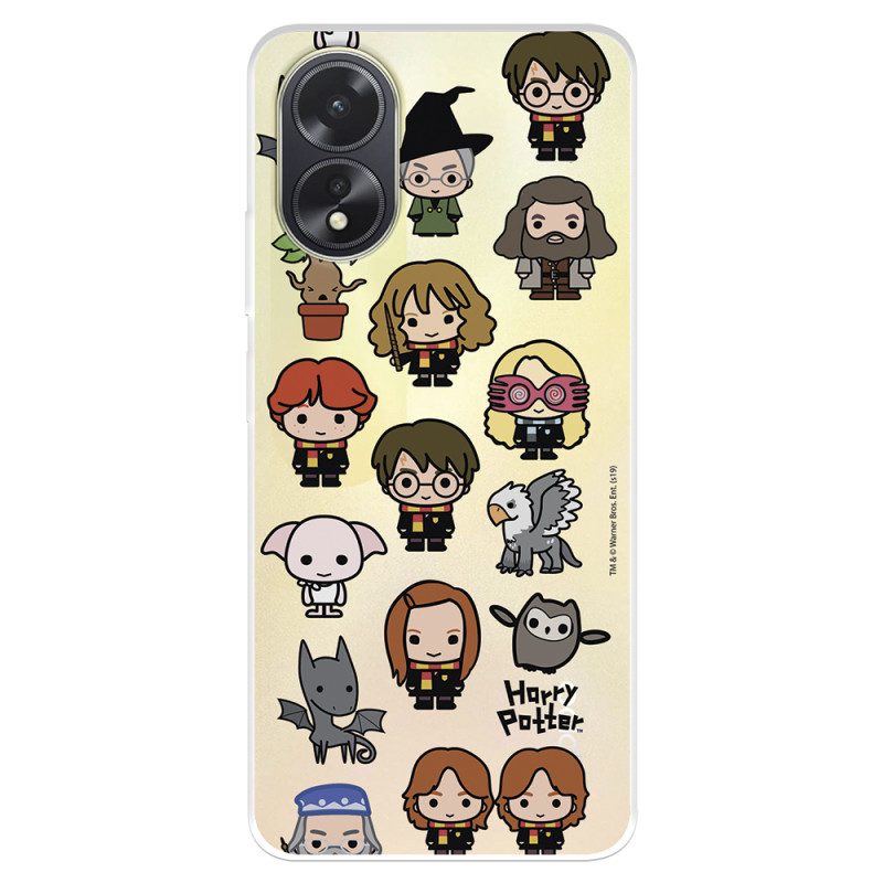 Funda para Oppo A18 Oficial de Harry Potter Personajes Iconos - Harry Potter