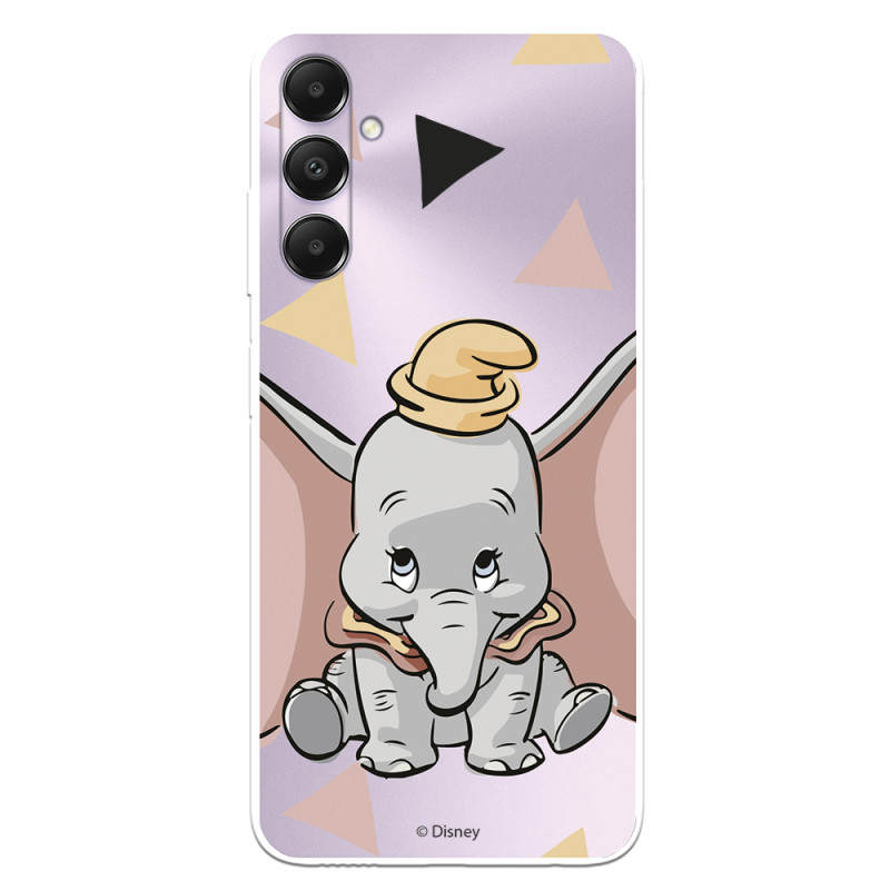 Funda para Samsung Galaxy A05s Oficial de Disney Dumbo Silueta Transparente - Dumbo