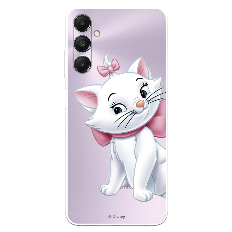 Funda para Samsung Galaxy A05s Oficial de Disney Marie Silueta - Los Aristogatos