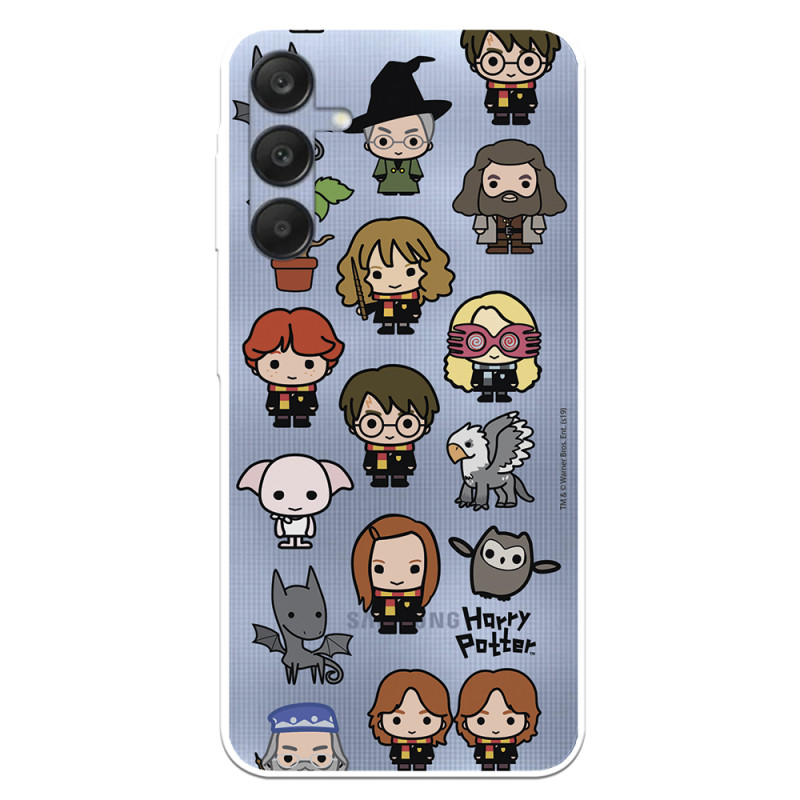 Funda para Samsung Galaxy A25 5G Oficial de Harry Potter Personajes Iconos - Harry Potter