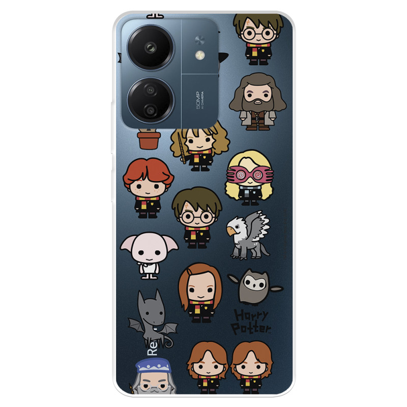 Funda para Xiaomi Redmi 13C Oficial de Harry Potter Personajes Iconos - Harry Potter