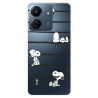 Funda para Xiaomi Redmi 13C Oficial de Peanuts Snoopy rayas - Snoopy